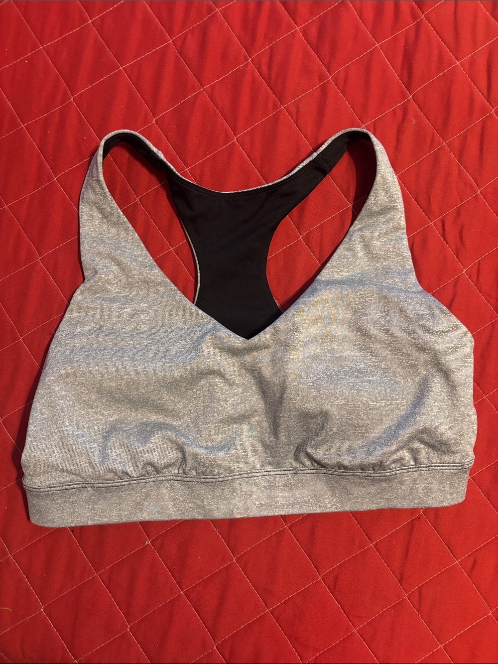 tek gear Silver Shimmer Racerback Sports Bra